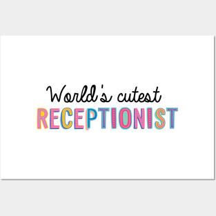Receptionist Gifts | World's cutest Receptionist Posters and Art